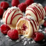 Irresistible White Chocolate Raspberry Cheesecake Balls Recipe