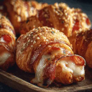 Make Delicious Mozzarella Pepperoni Croissant Rolls Today