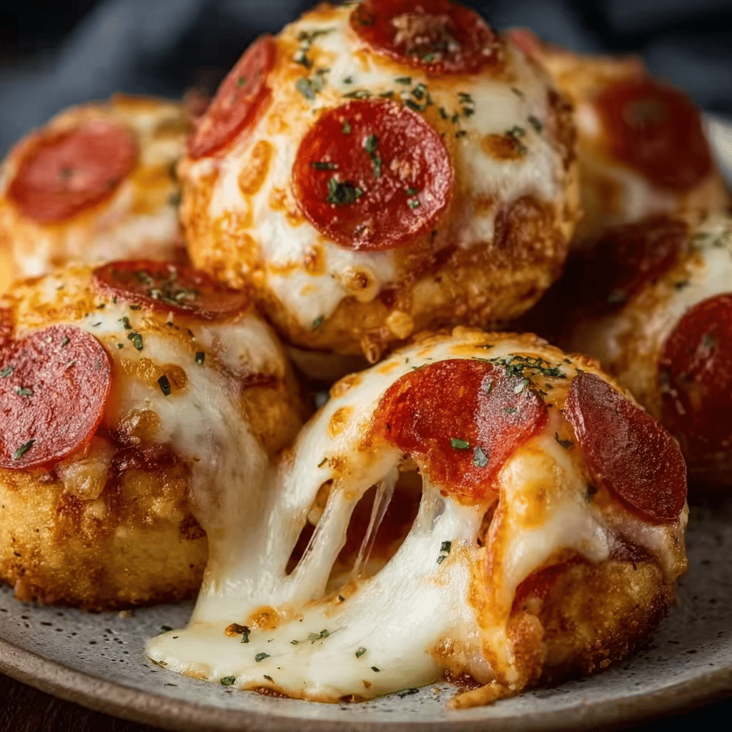 Pepperoni Pizza Bombs Recipe