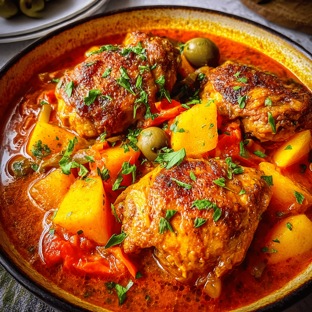 Pollo Guisado