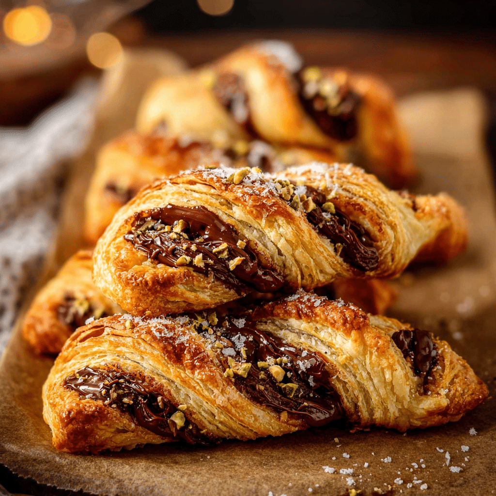 Puff Pastry Nutella Twists