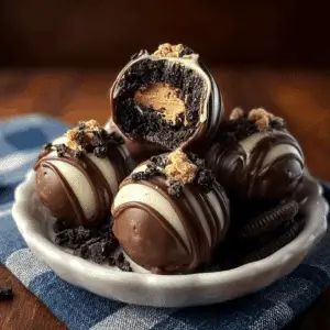 simple reeses oreo balls