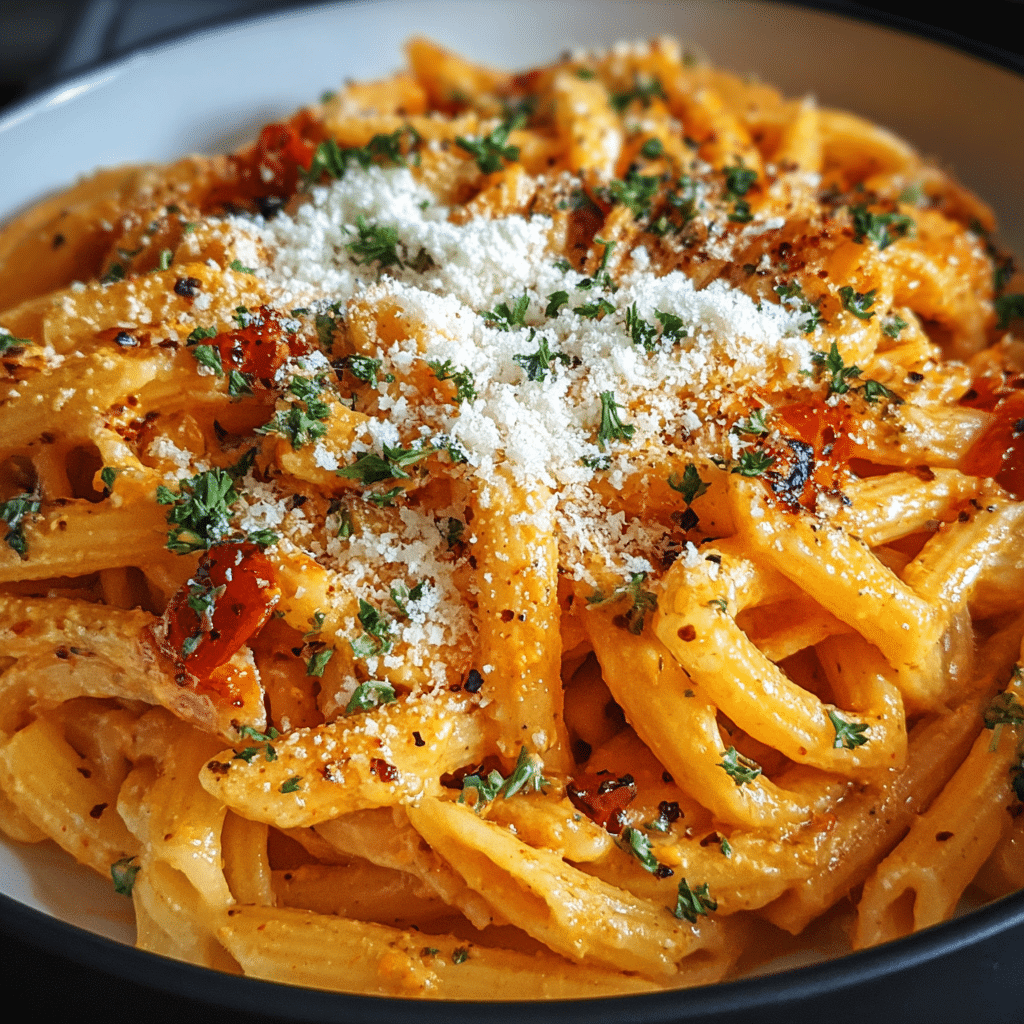 Whip Up Creamy Tomato Garlic Pasta Fast!