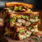 Chicken Avocado Melt Sandwich