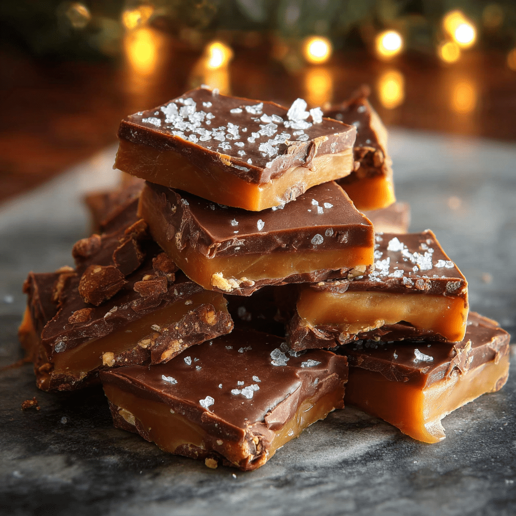 Classic Christmas Toffee