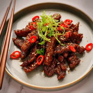 Crispy Chilli Beef