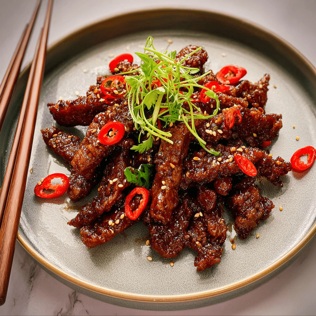 Crispy Chilli Beef