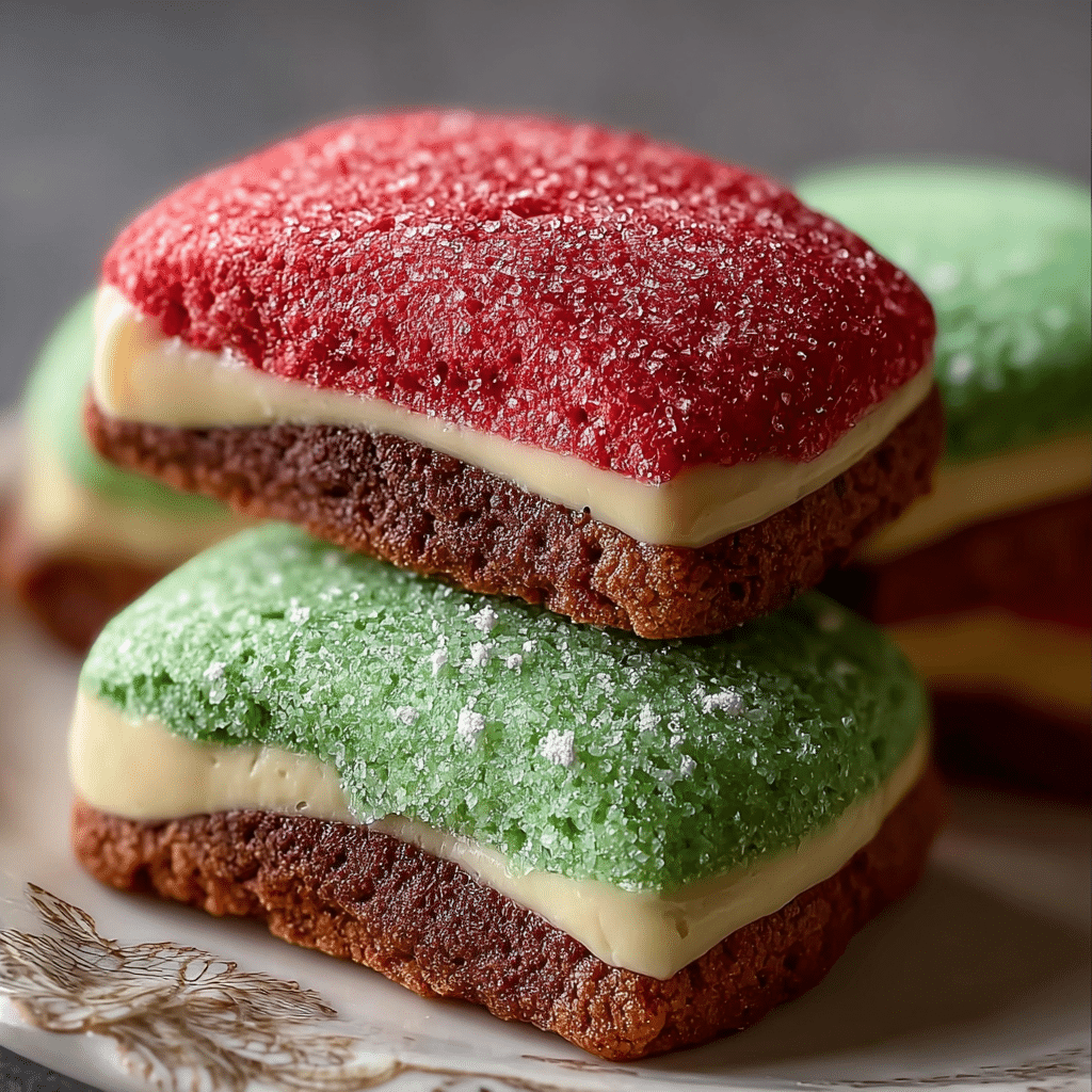 Italian Spumoni Cookies