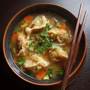 Quick and Delicious Potsticker Soup