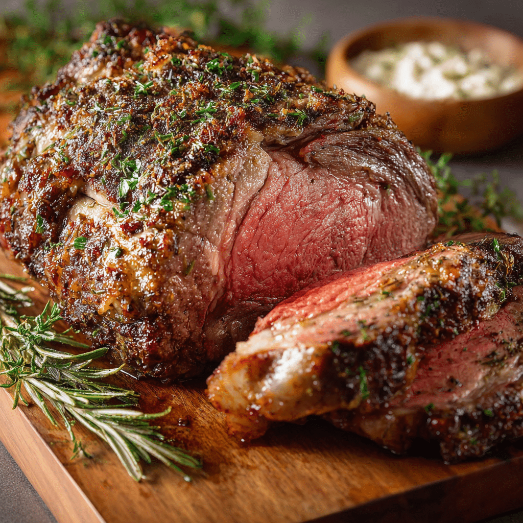 Tasty Christmas Prime Rib