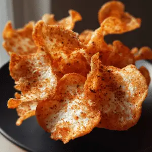 Crunchy Cottage Cheese Chips in Minutes