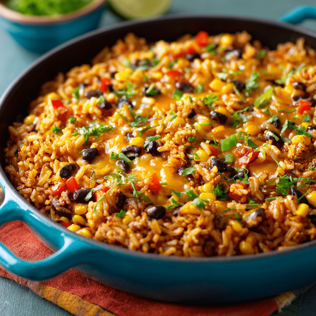 One Pot Mexican Rice Casserole – Paradise Dishes