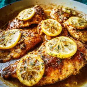 Baked Lemon Garlic Chicken